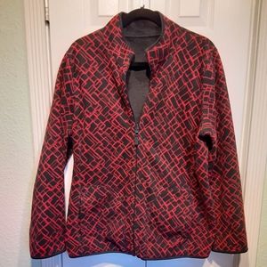 Style & Co. Reversible fleece jacket